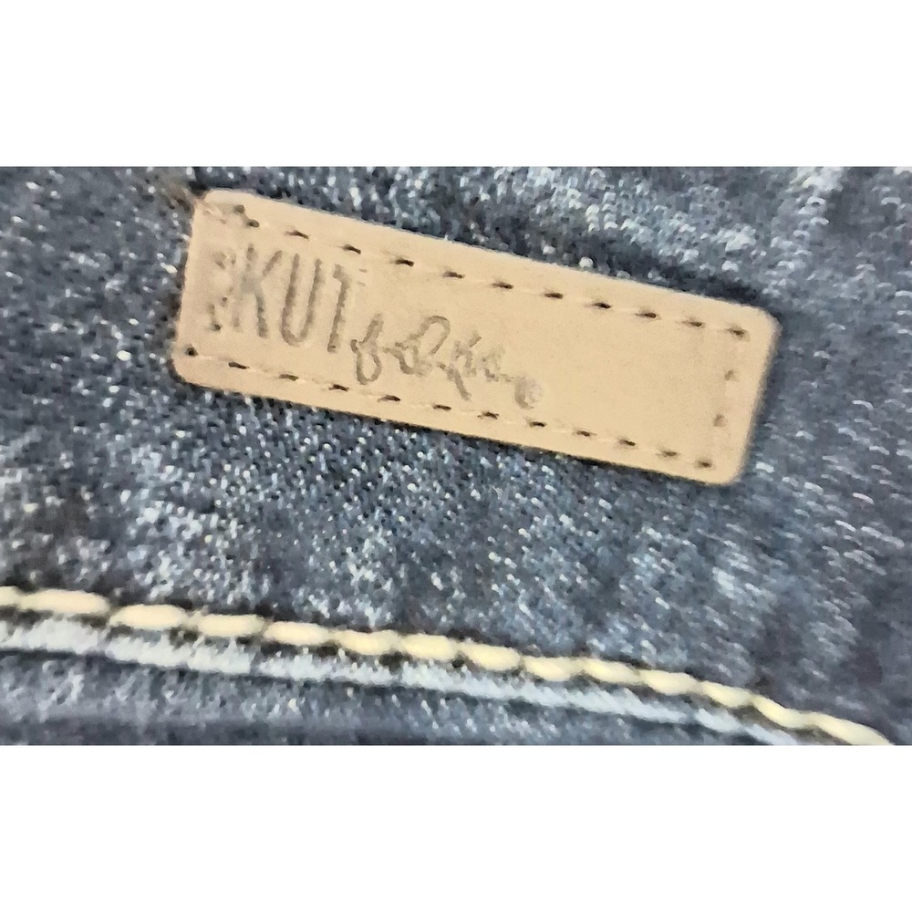 KUT From The Kloth Jeans Women's Size 14 Natalie High Rise Bootcut Thick Stitch - Picture 6 of 15